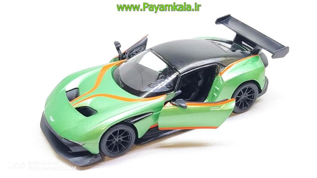 ماشین فلزی استون مارتین (ASTON MARTIN-S VULCAN KINSMART) سبز